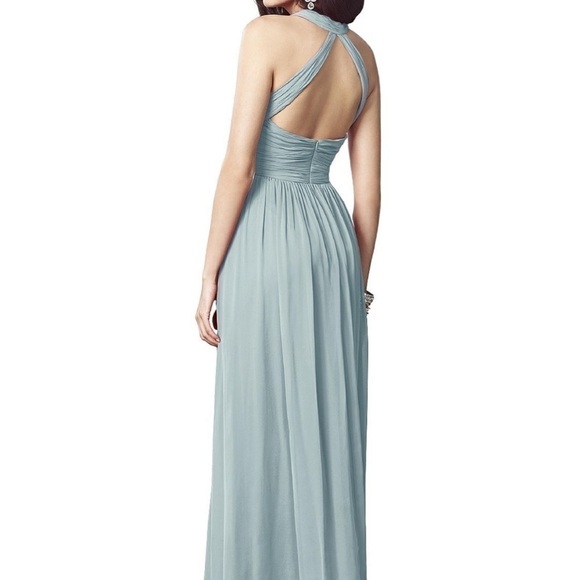 Vivian Diamond Dessy Collection Bridesmaid Dress Style 2908 Midnight E-31 Sz 20 - Picture 10 of 10